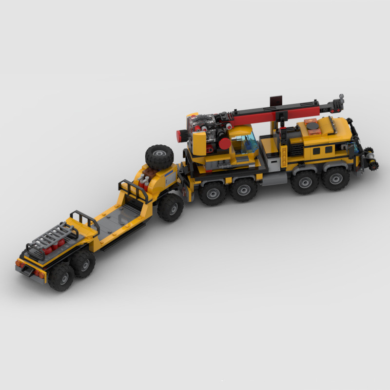 Jungle Cargo Truck & Trailer