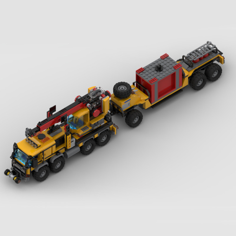 Jungle Cargo Truck & Trailer