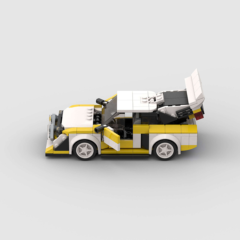 Pullback Audi Sport quattro S1 Rally Car